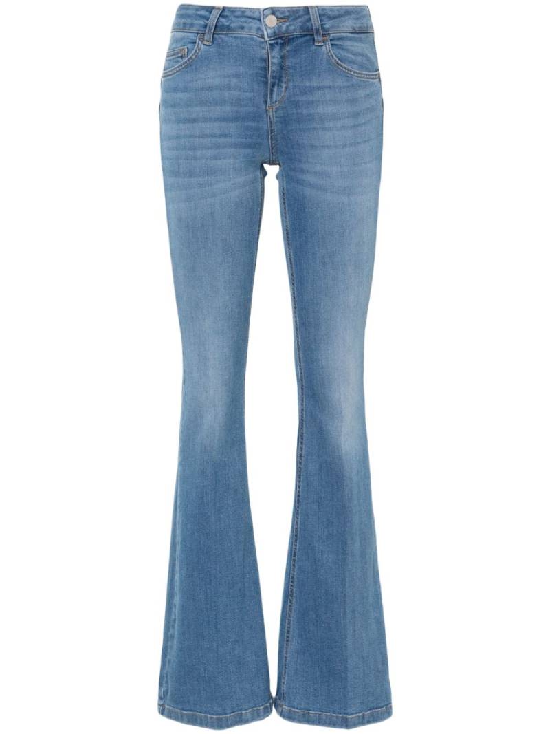 LIU JO low-rise flared jeans - Blue von LIU JO