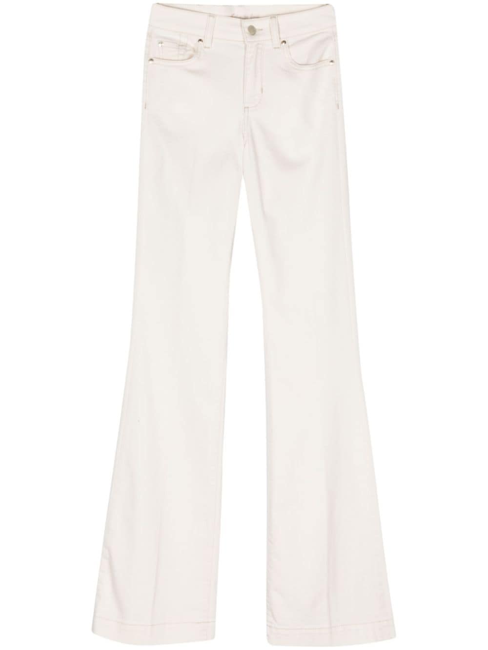 LIU JO mid-rise flared jeans - Neutrals von LIU JO