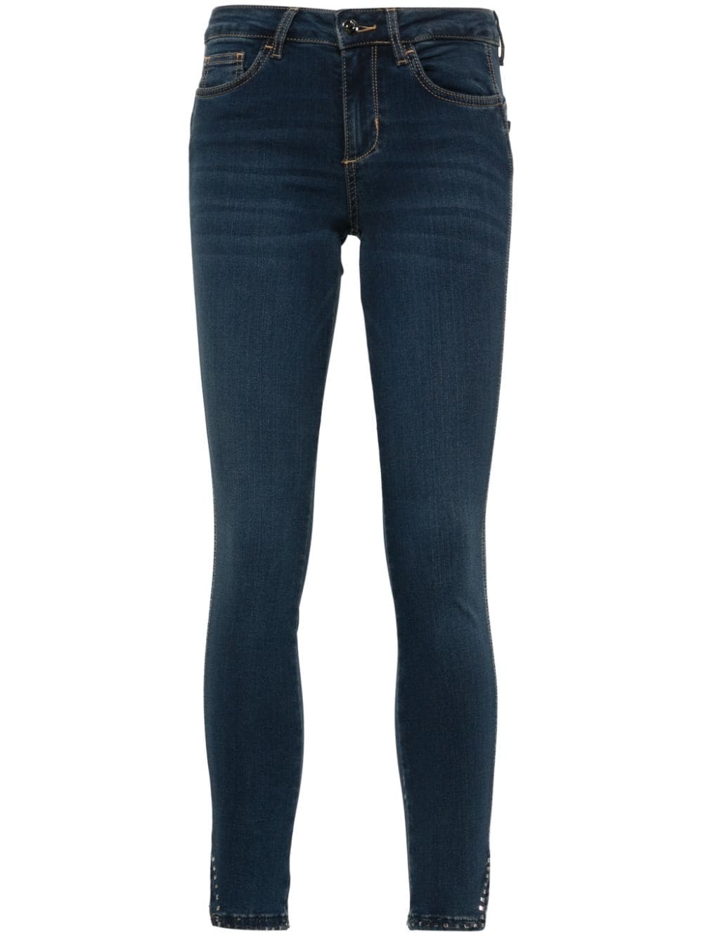 LIU JO mid-rise skinny jeans - Blue von LIU JO