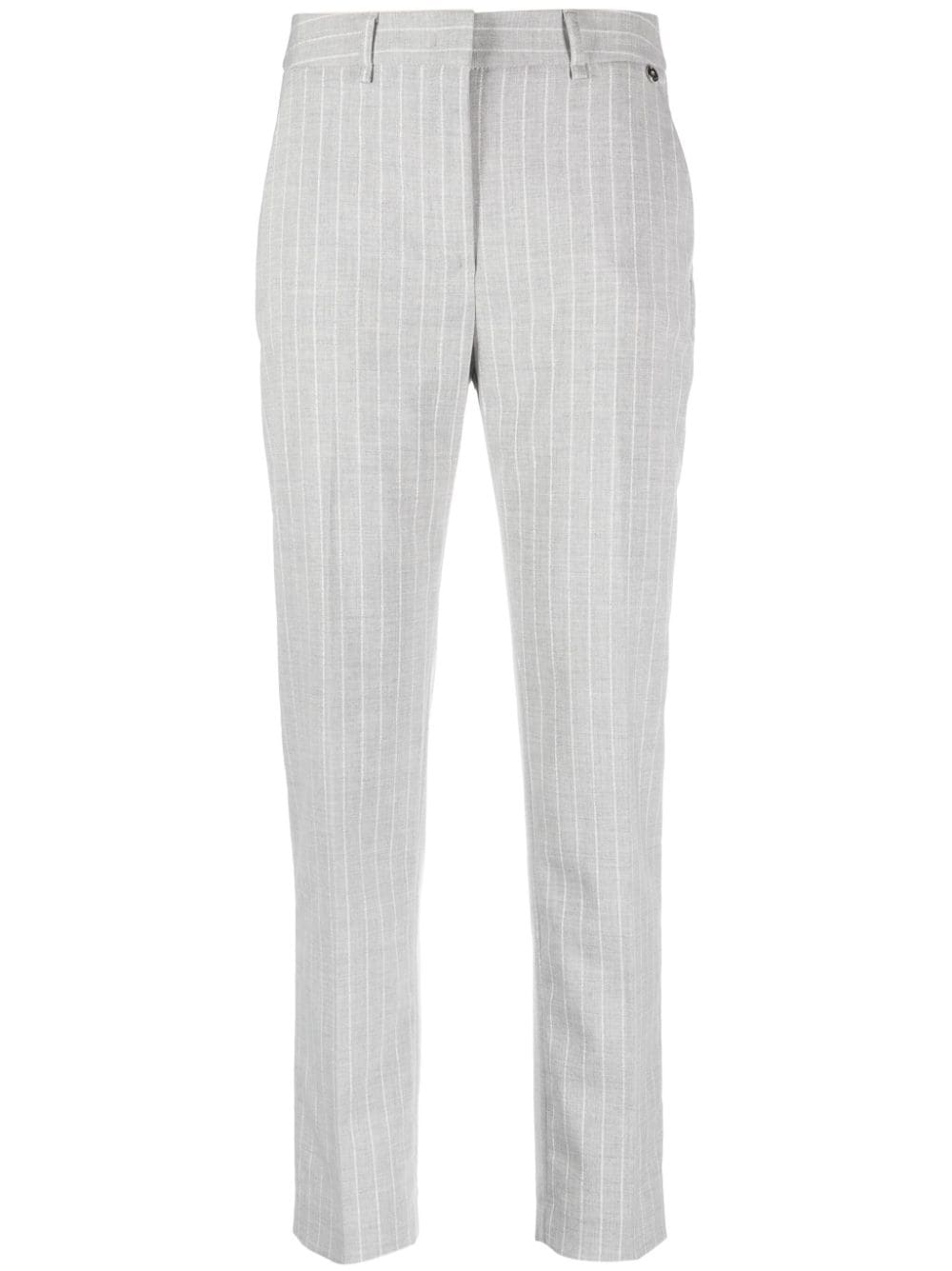 LIU JO pinstripe-pattern skinny trousers - Grey von LIU JO