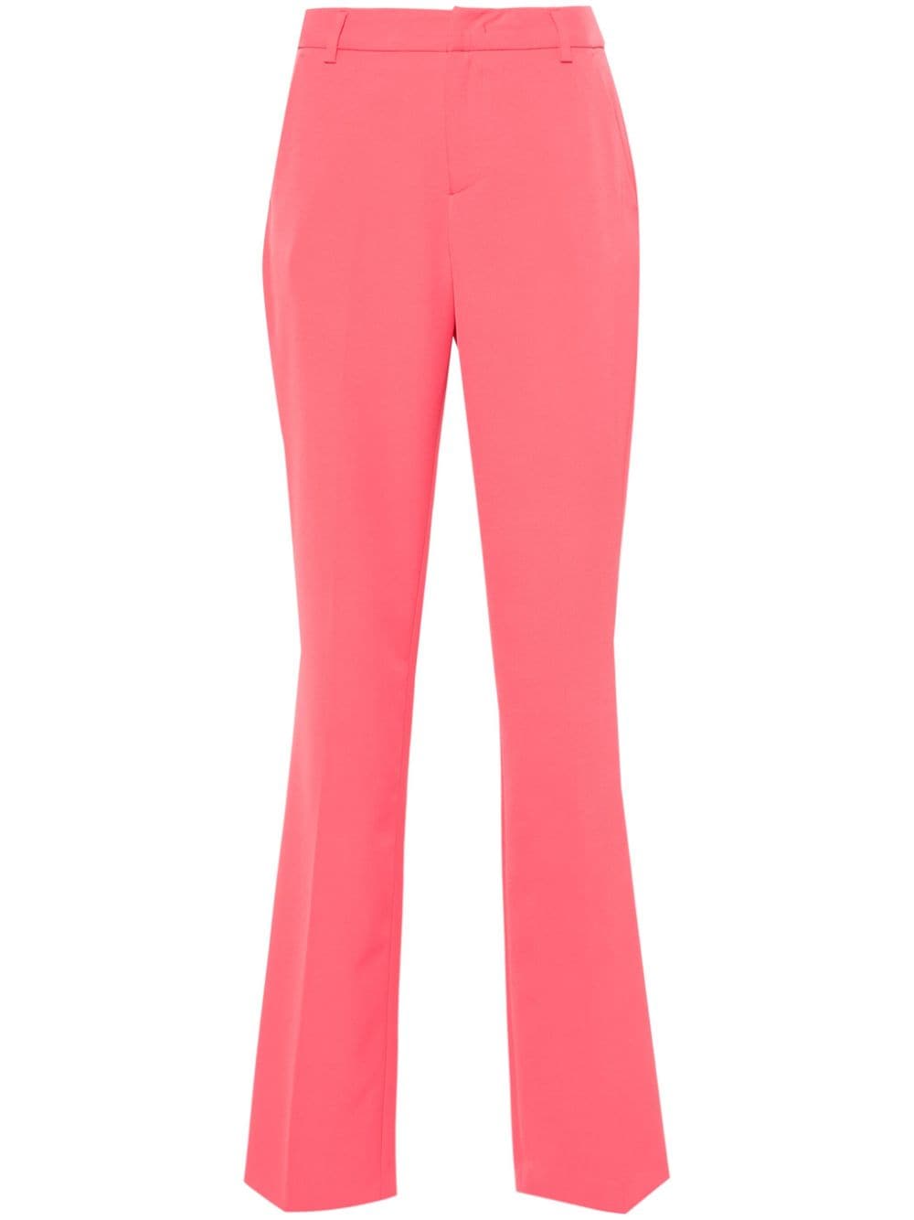 LIU JO pressed-crease flared trousers - Pink von LIU JO