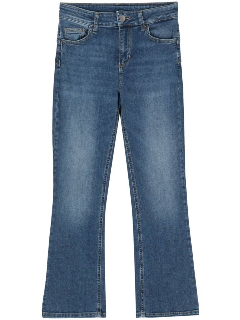 LIU JO pressed-crease straight jeans - Blue von LIU JO
