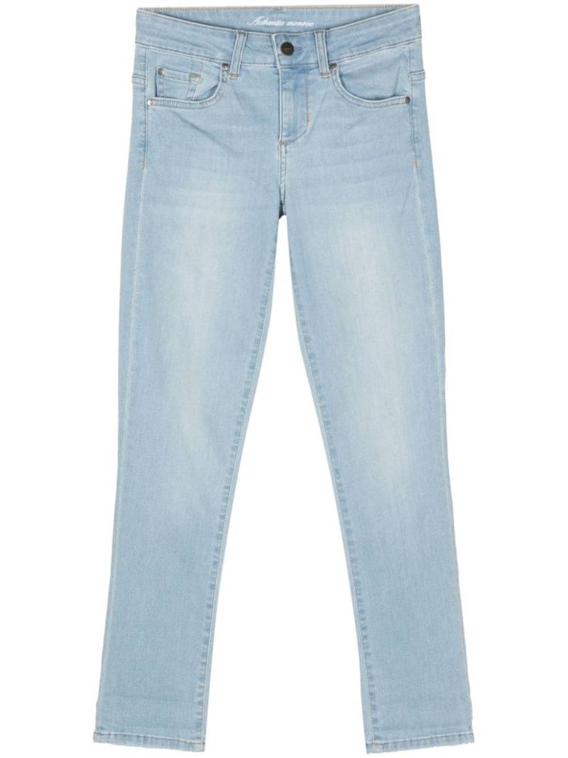 LIU JO rhinestone-embellished jeans - Blue von LIU JO