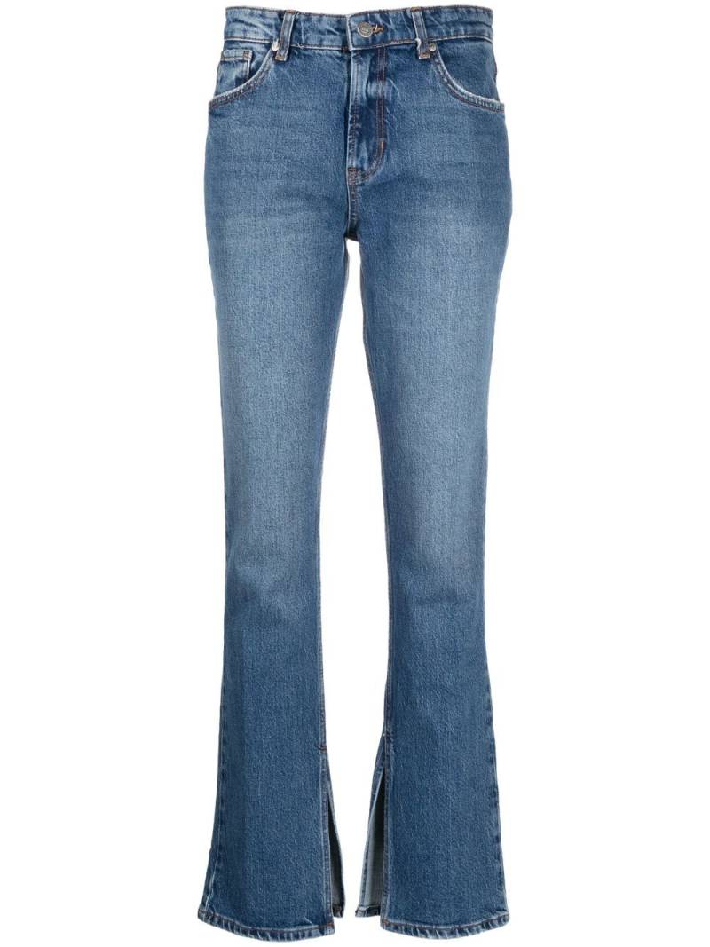 LIU JO side-slit bootcut jeans - Blue von LIU JO