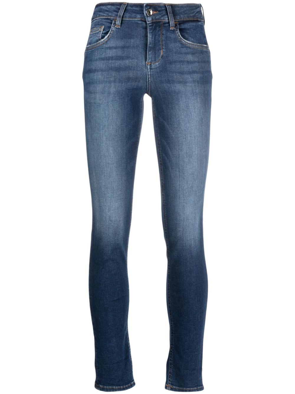 LIU JO skinny cropped jeans - Blue von LIU JO