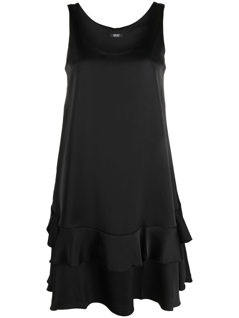 LIU JO sleeveless tiered mini dress - Black von LIU JO