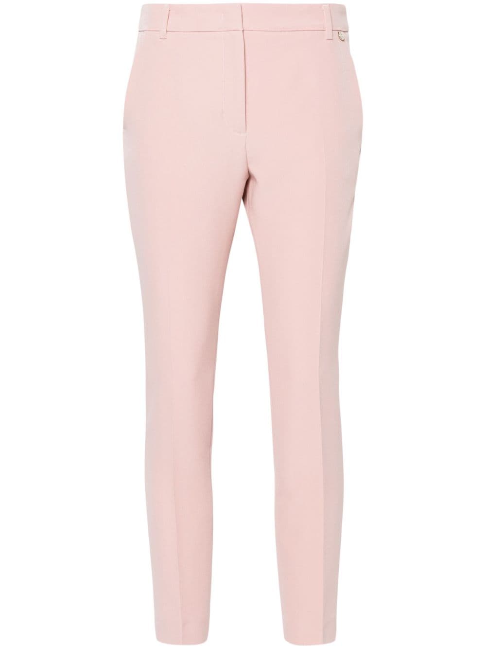 LIU JO slim-fit tailored trousers - Pink von LIU JO