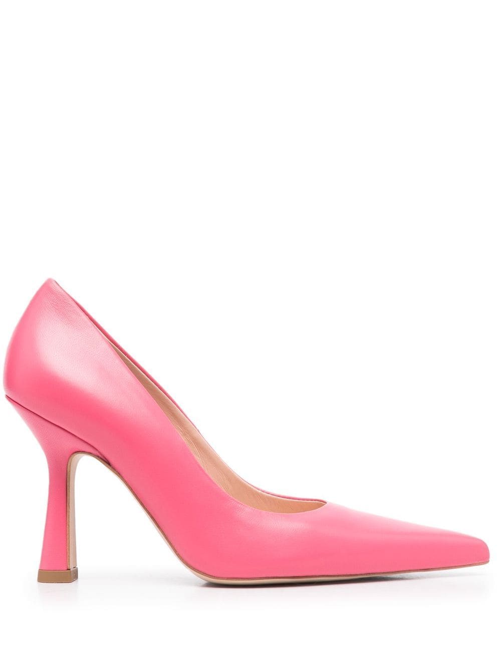 LIU JO x Leonie Hanne pointed leather pumps - Pink von LIU JO