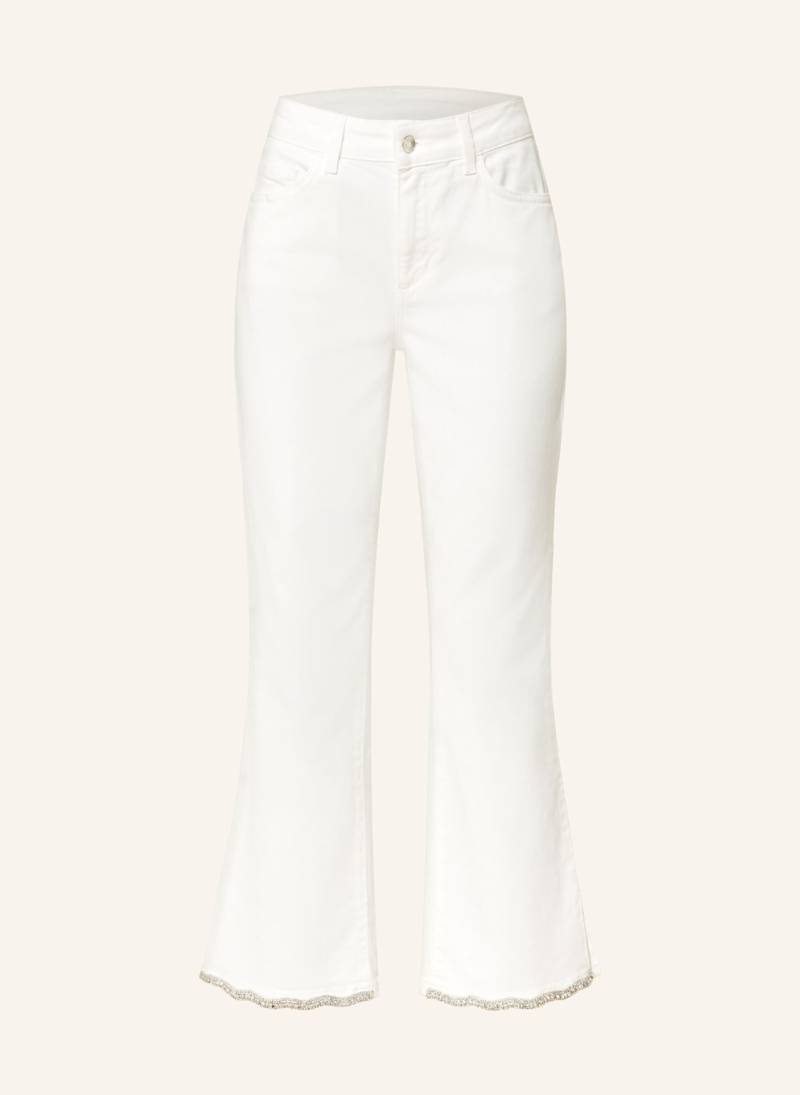 Liu Jo Flared Jeans Mit Schmucksteinen weiss von LIU JO