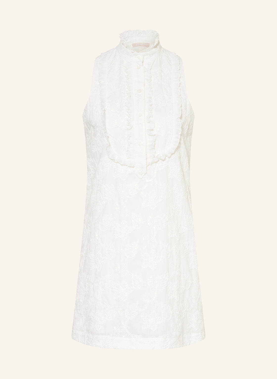 Liu Jo Kleid Mit Pailletten weiss Liu Jo Kleid Mit Pailletten weiss von LIU JO