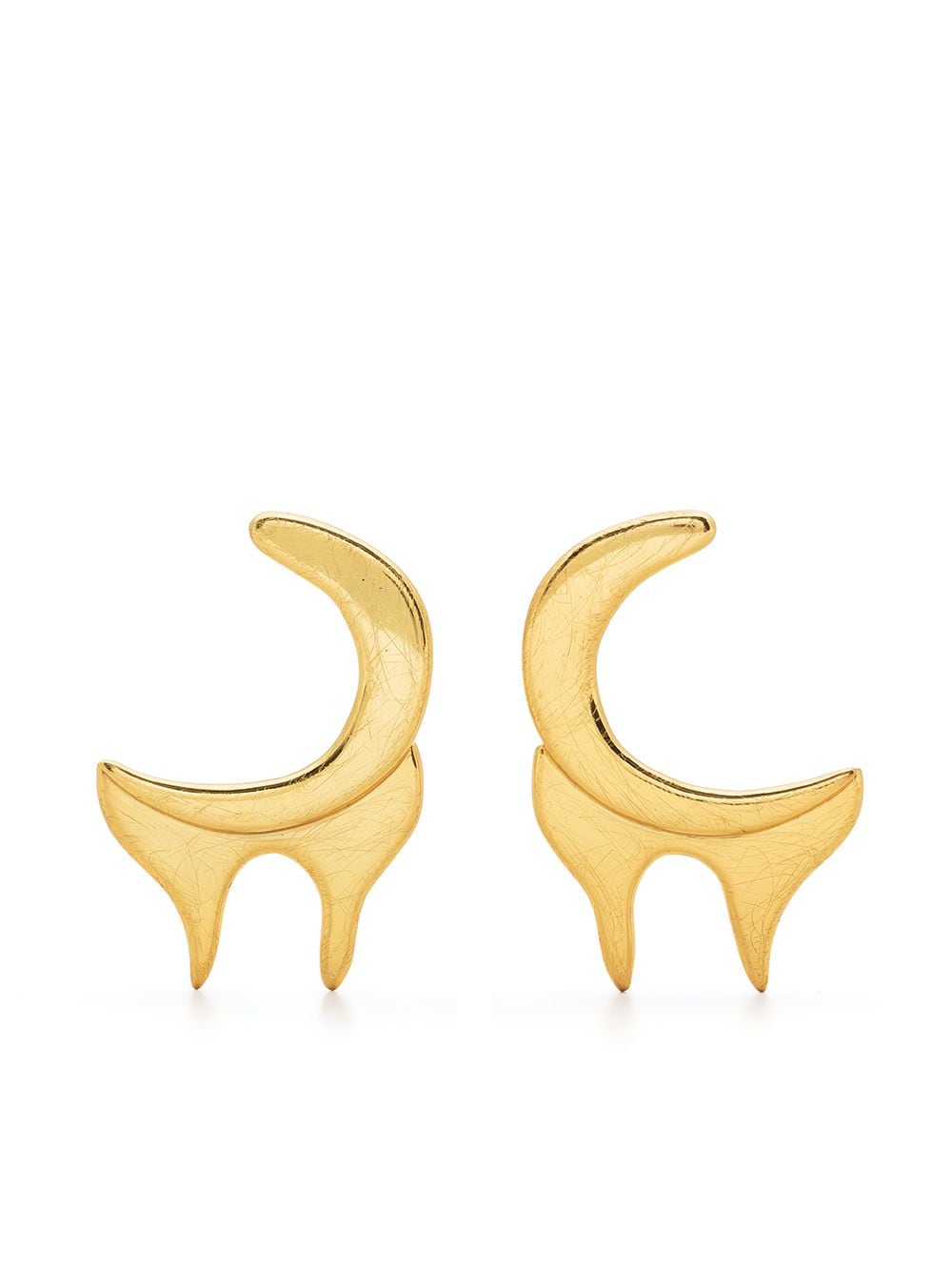 LIYA Melt detail earrings - Gold von LIYA