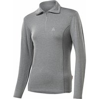 LÖFFLER Damen Zip-Rolli Basic Transtex grau | 44 von Löffler