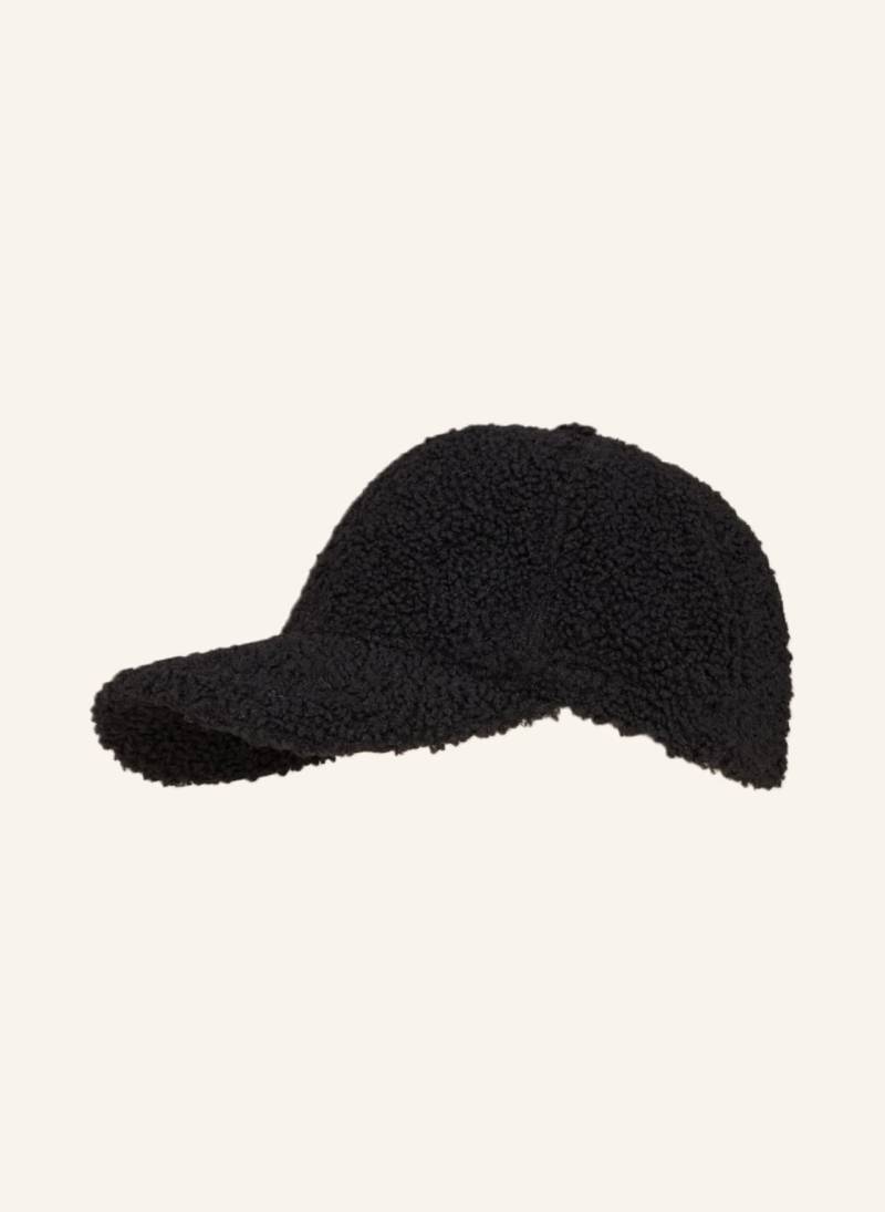 Loevenich Teddyfell-Cap schwarz von LOEVENICH