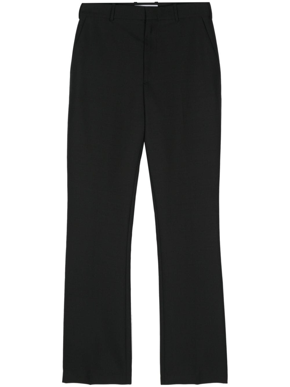 LOEWE mid-waist flared trousers - Black von LOEWE