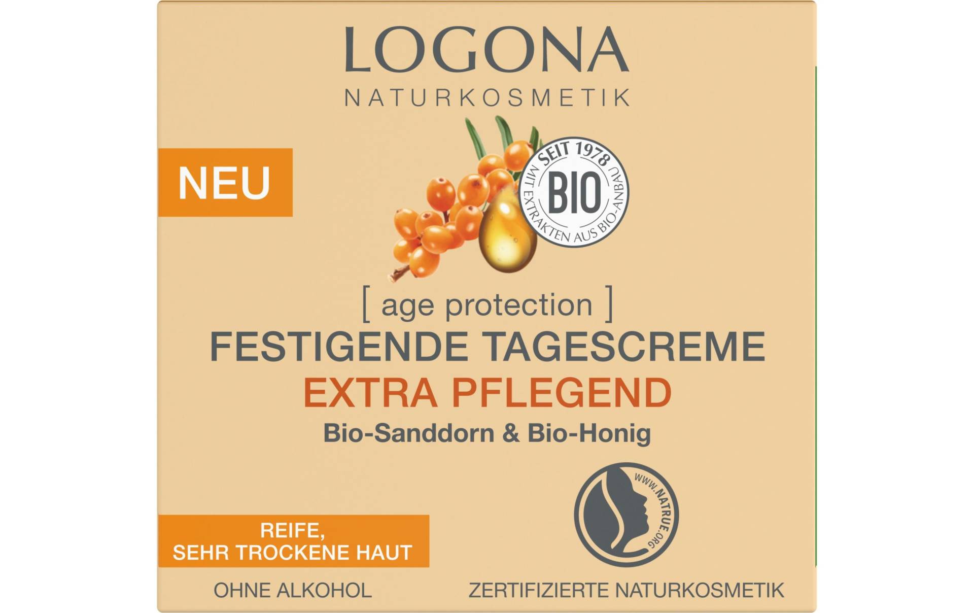 LOGONA Tagescreme »Extra pflegend« von LOGONA