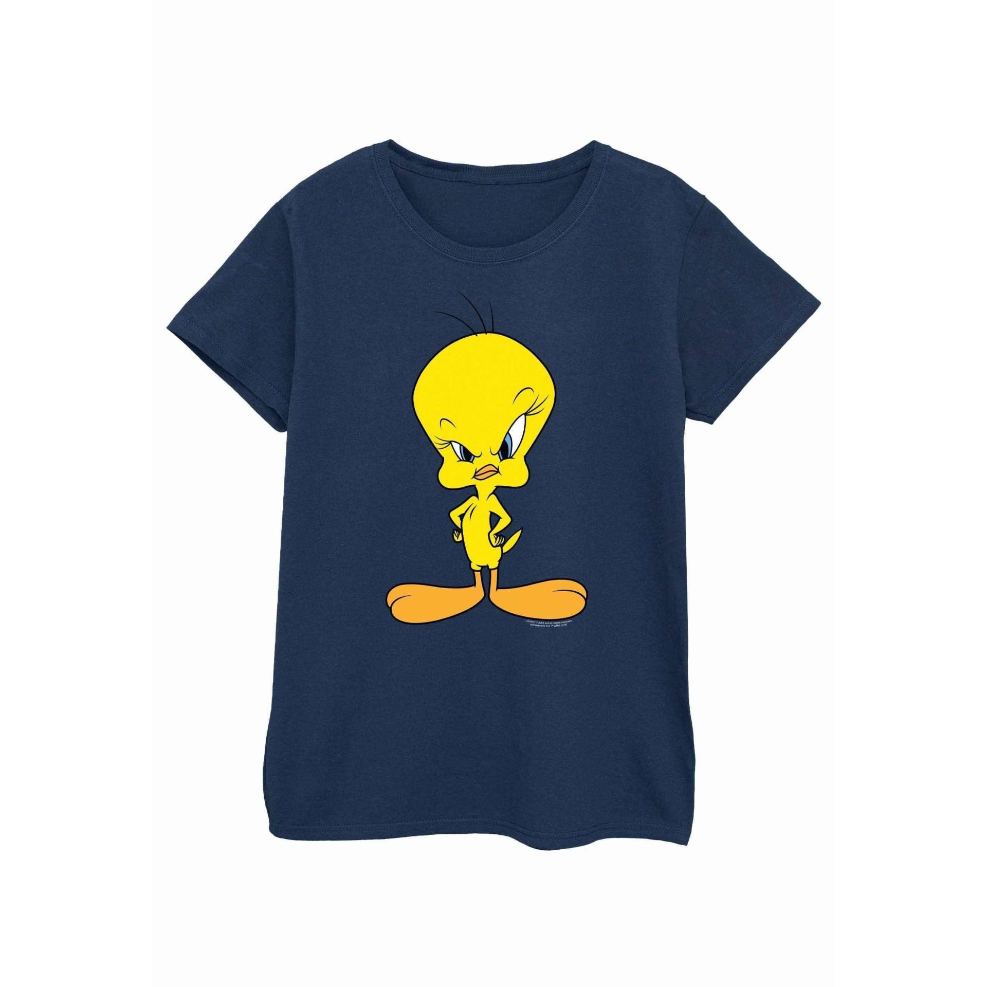 Angry Tshirt Damen Marine S von LOONEY TUNES