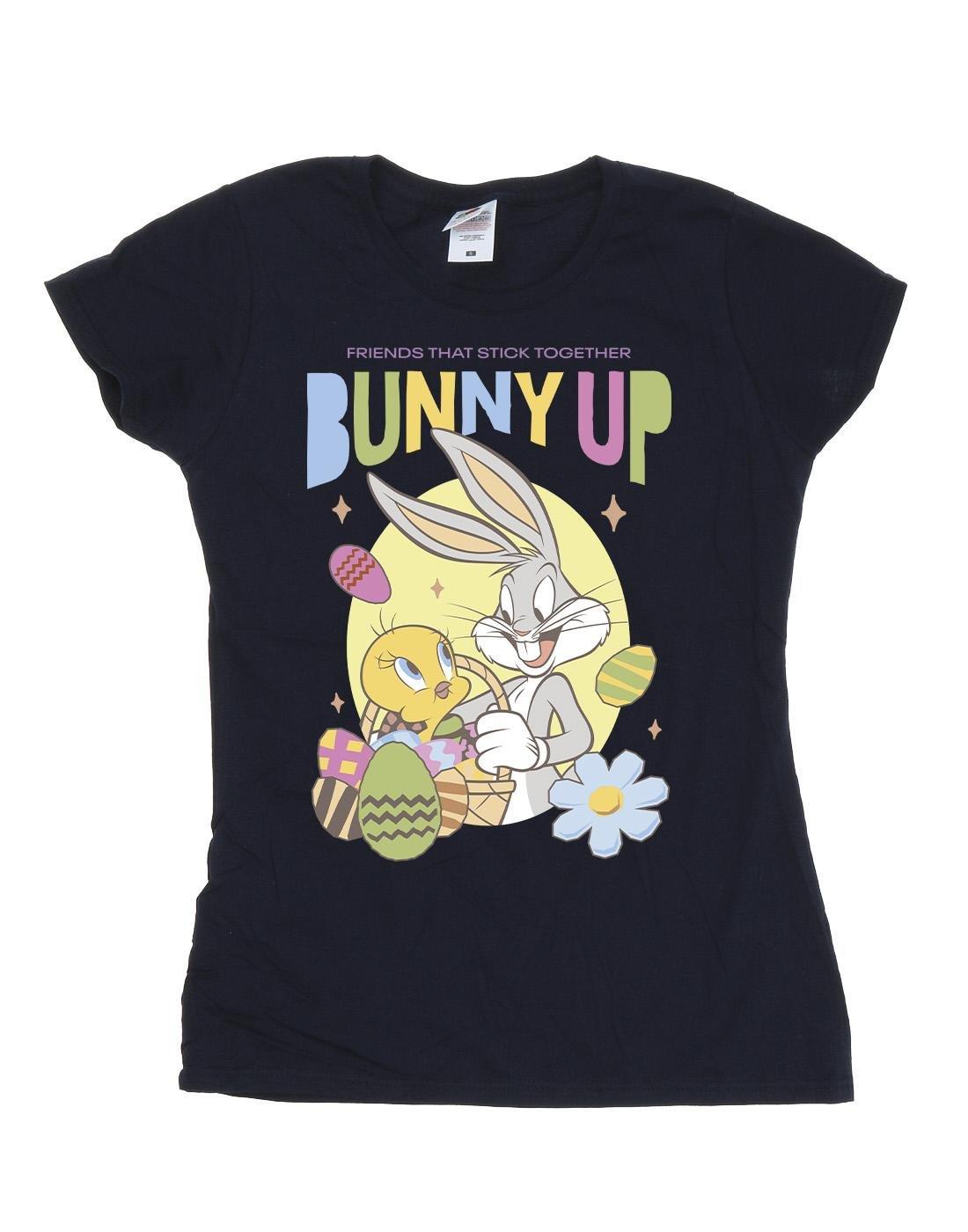 Bunny Up Tshirt Damen Marine S von LOONEY TUNES