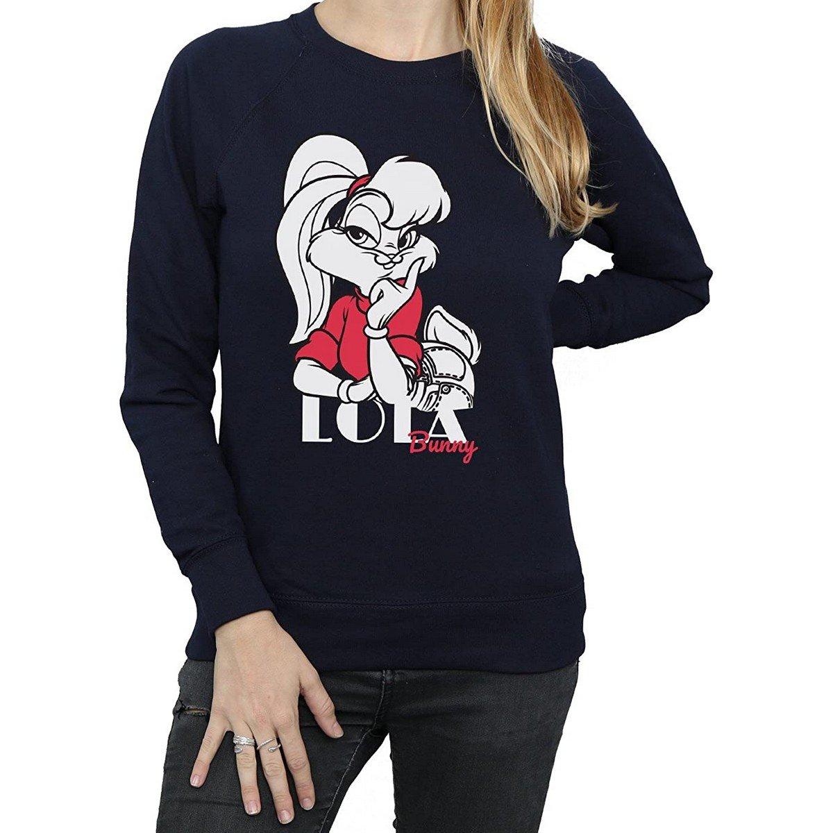 Classic Sweatshirt Damen Marine L von LOONEY TUNES