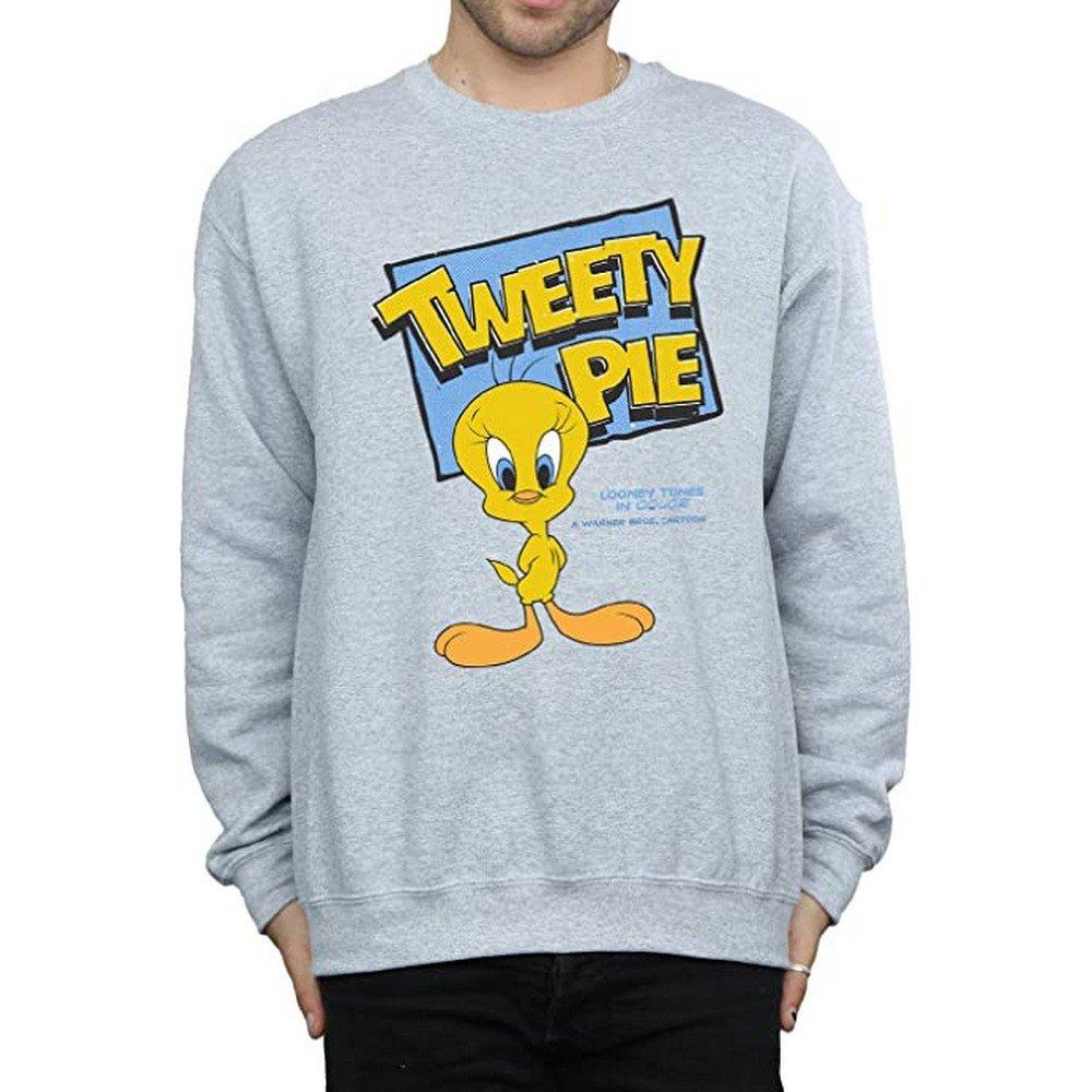 Classic Sweatshirt Herren Grau XXL von LOONEY TUNES