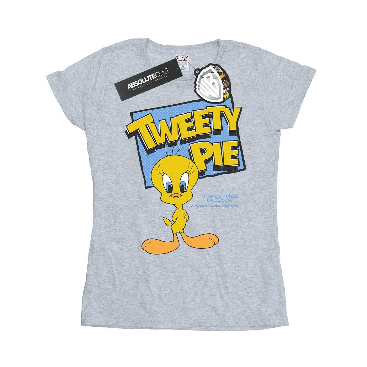 Classic Tshirt Damen Grau M von LOONEY TUNES