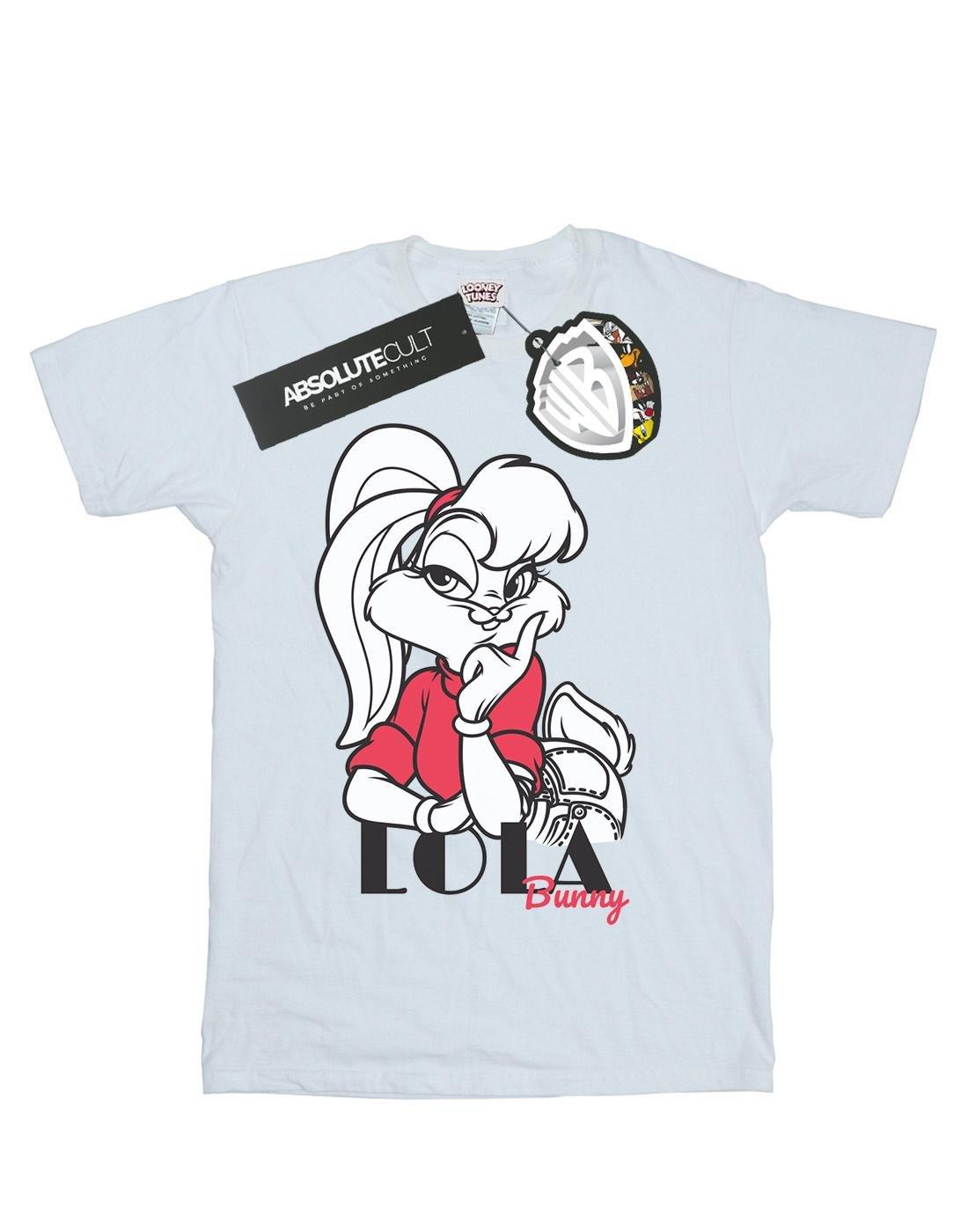 Classic Tshirt Herren Weiss M von LOONEY TUNES