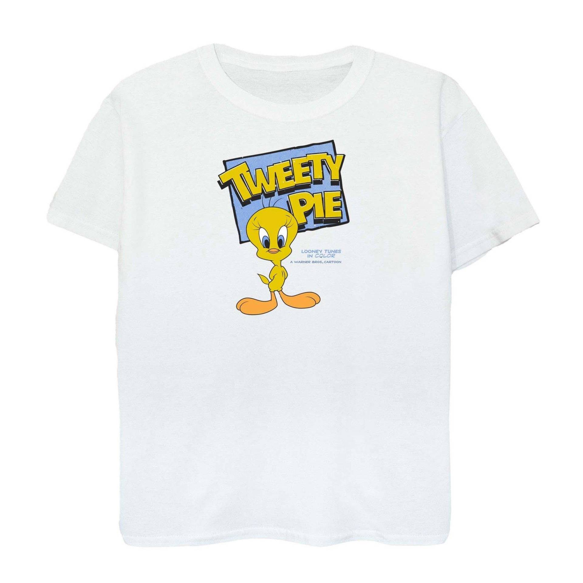 Classic Tshirt Herren Weiss XL von LOONEY TUNES