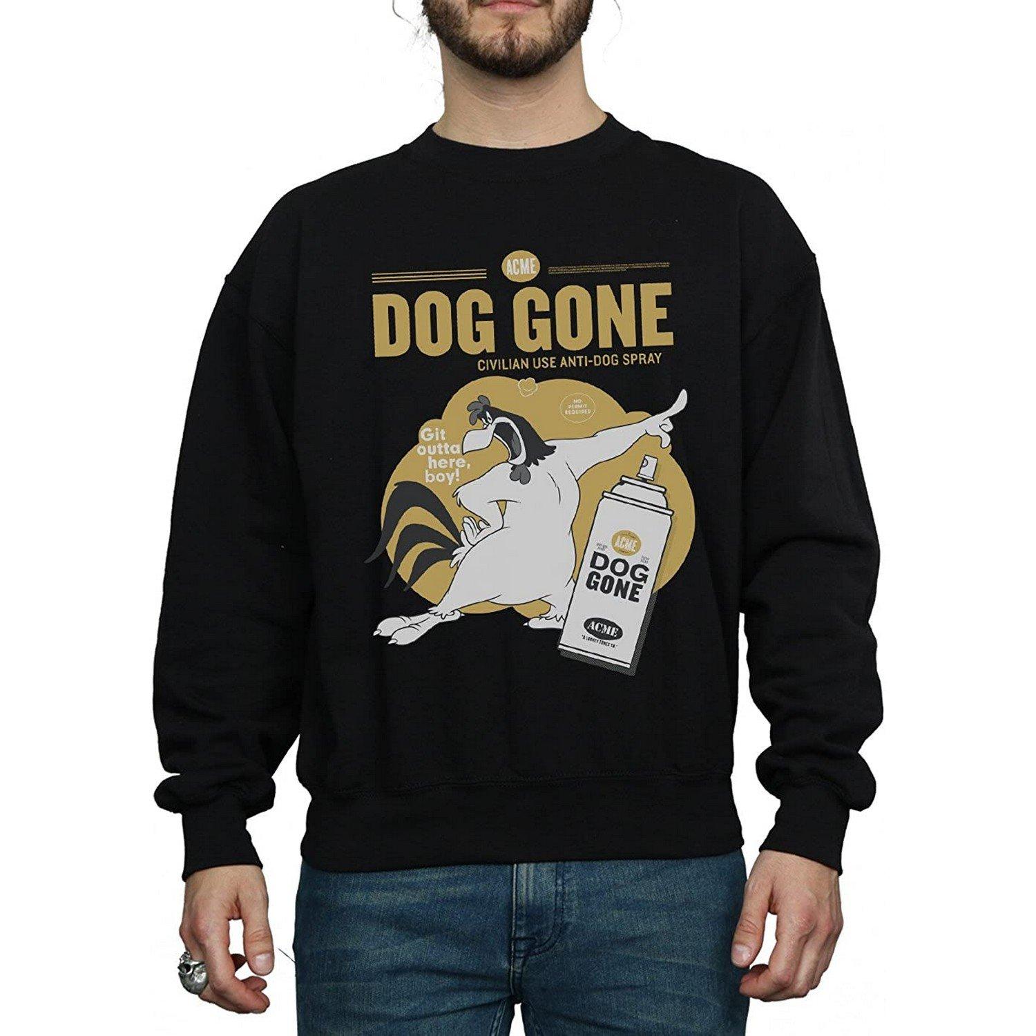 Dog Gone Tshirt Herren Schwarz L von LOONEY TUNES