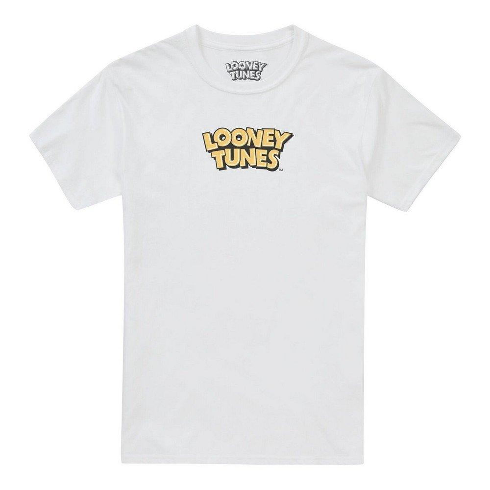 International Tshirt Herren Weiss M von LOONEY TUNES