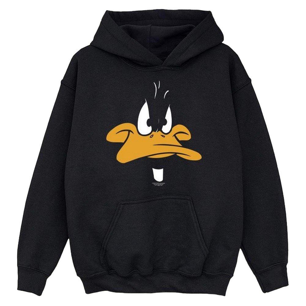 Kapuzenpullover Jungen Schwarz 116 von LOONEY TUNES