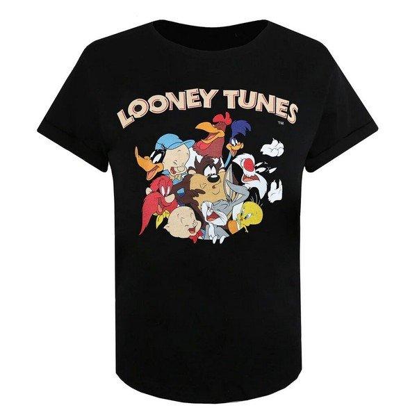 Gang Tshirt Damen Schwarz XL von LOONEY TUNES