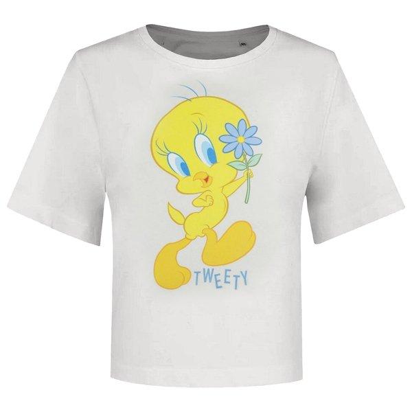 Tshirt Damen Weiss S von LOONEY TUNES