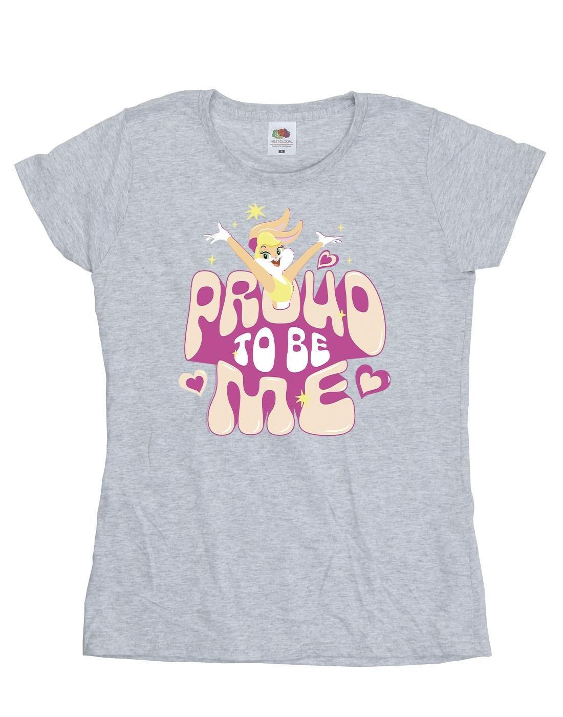 Lola Proud To Be Me Tshirt Damen Grau XXL von LOONEY TUNES