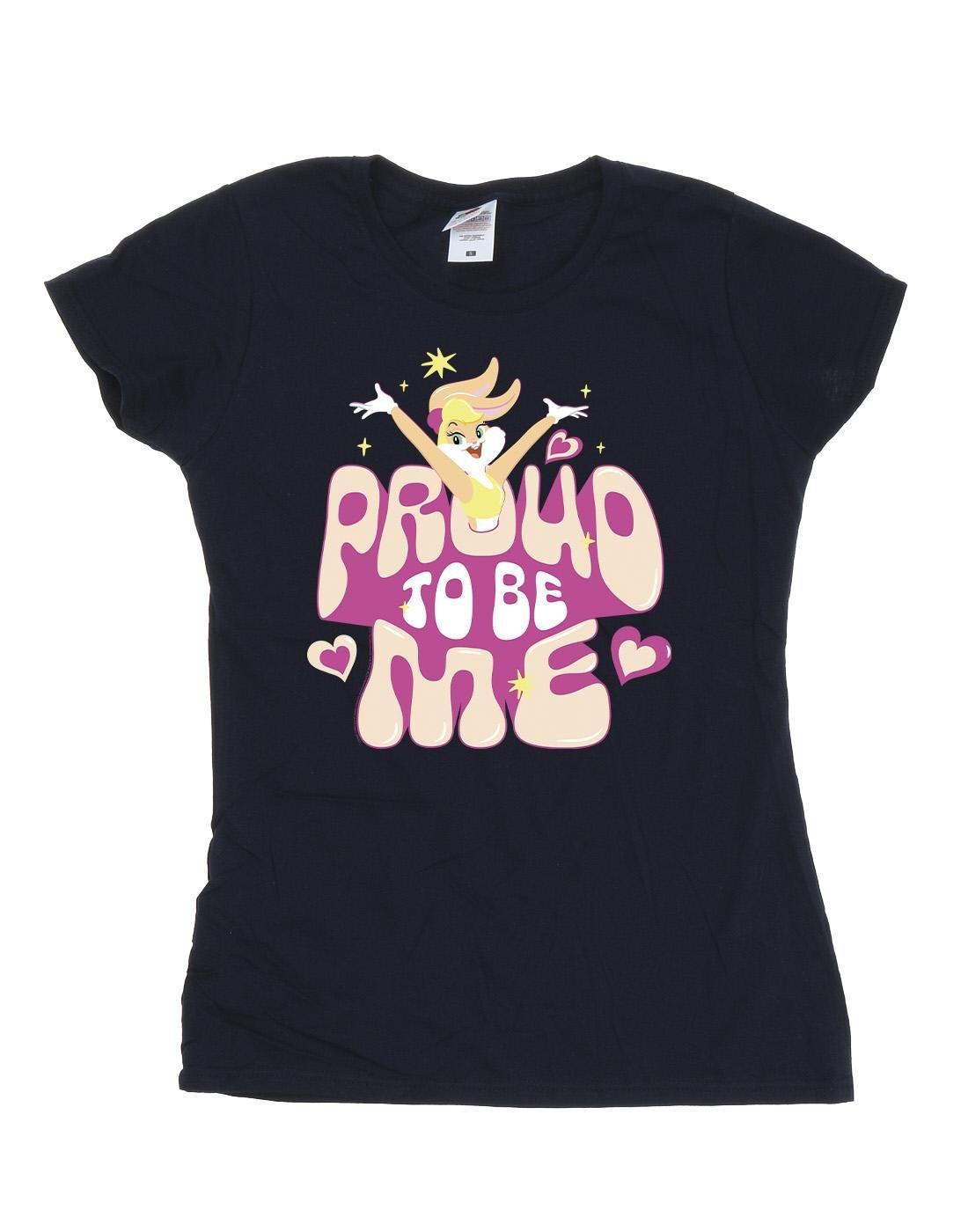 Lola Proud To Be Me Tshirt Damen Marine L von LOONEY TUNES