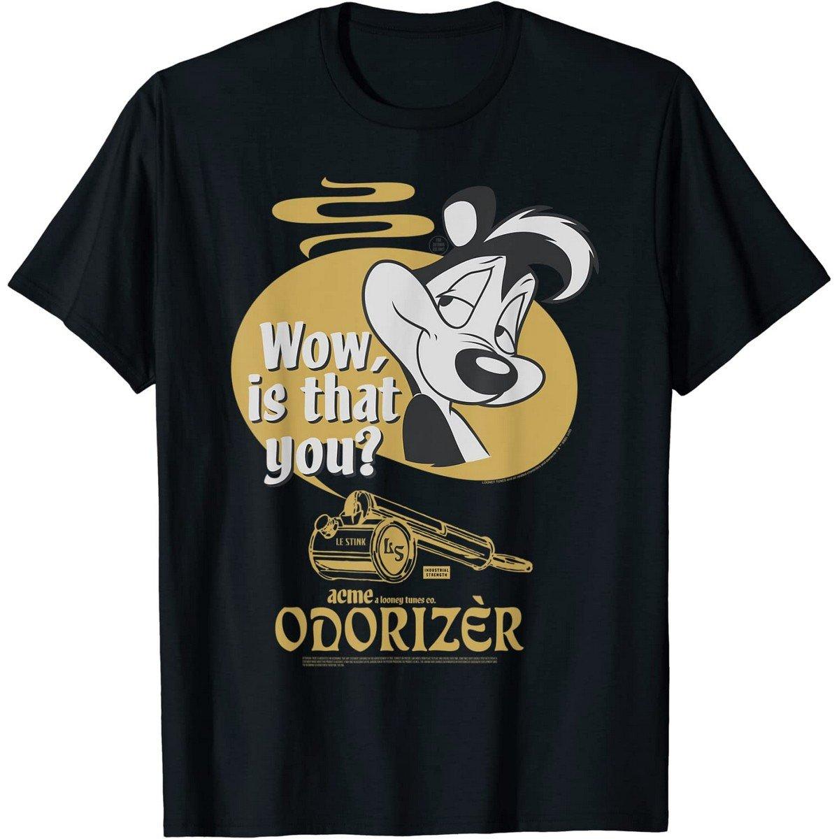 Odorizer Tshirt Herren Schwarz 3XL von LOONEY TUNES