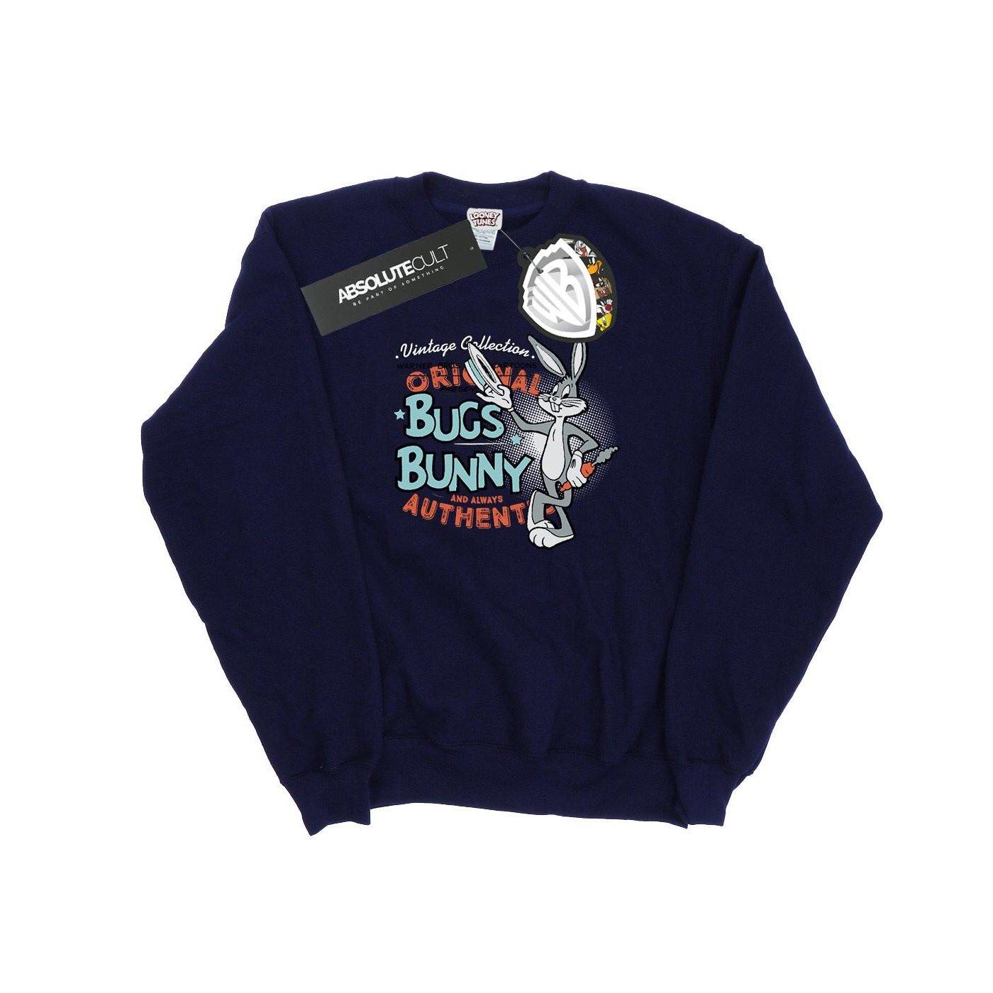 Sweatshirt Damen Marine L von LOONEY TUNES