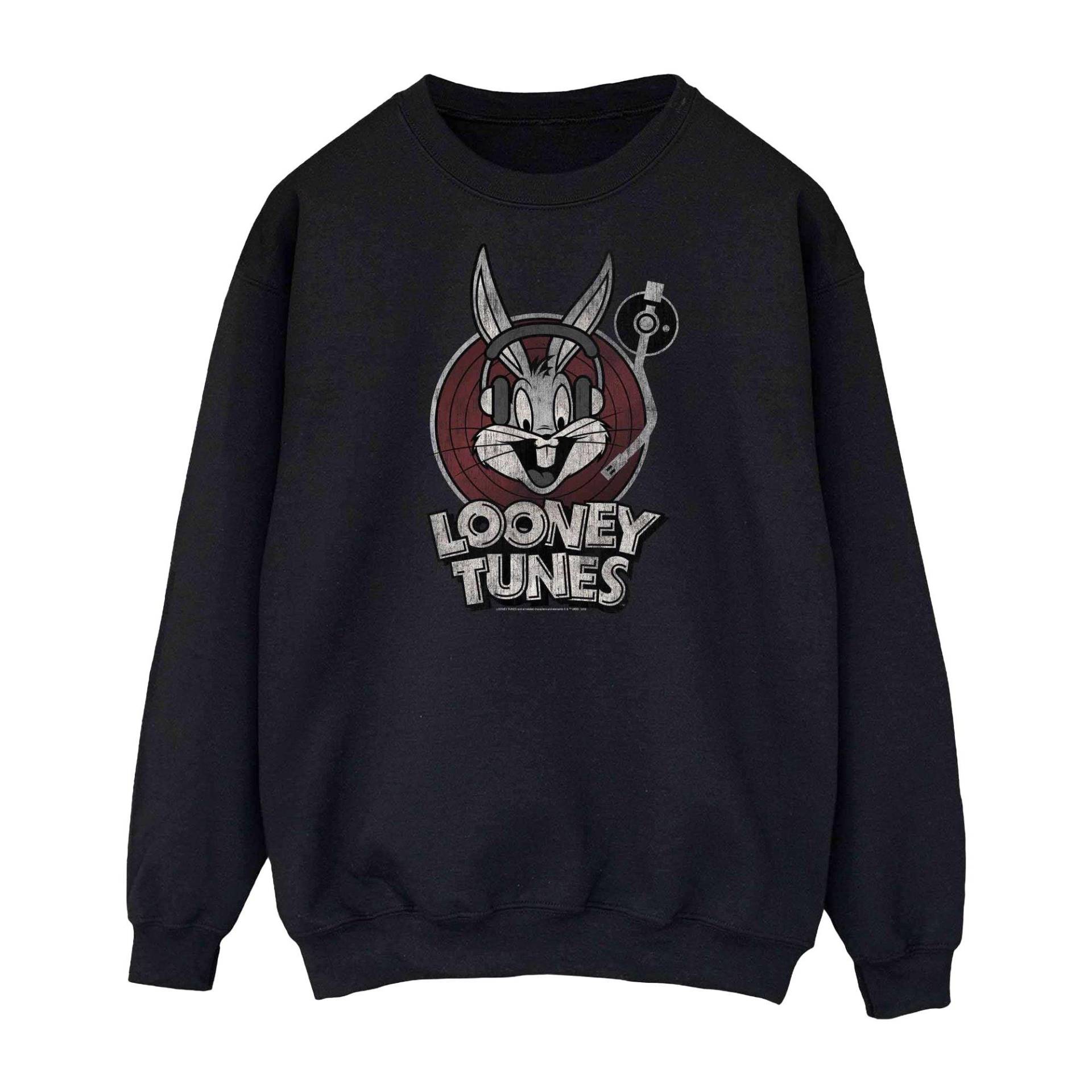 Sweatshirt Damen Schwarz L von LOONEY TUNES