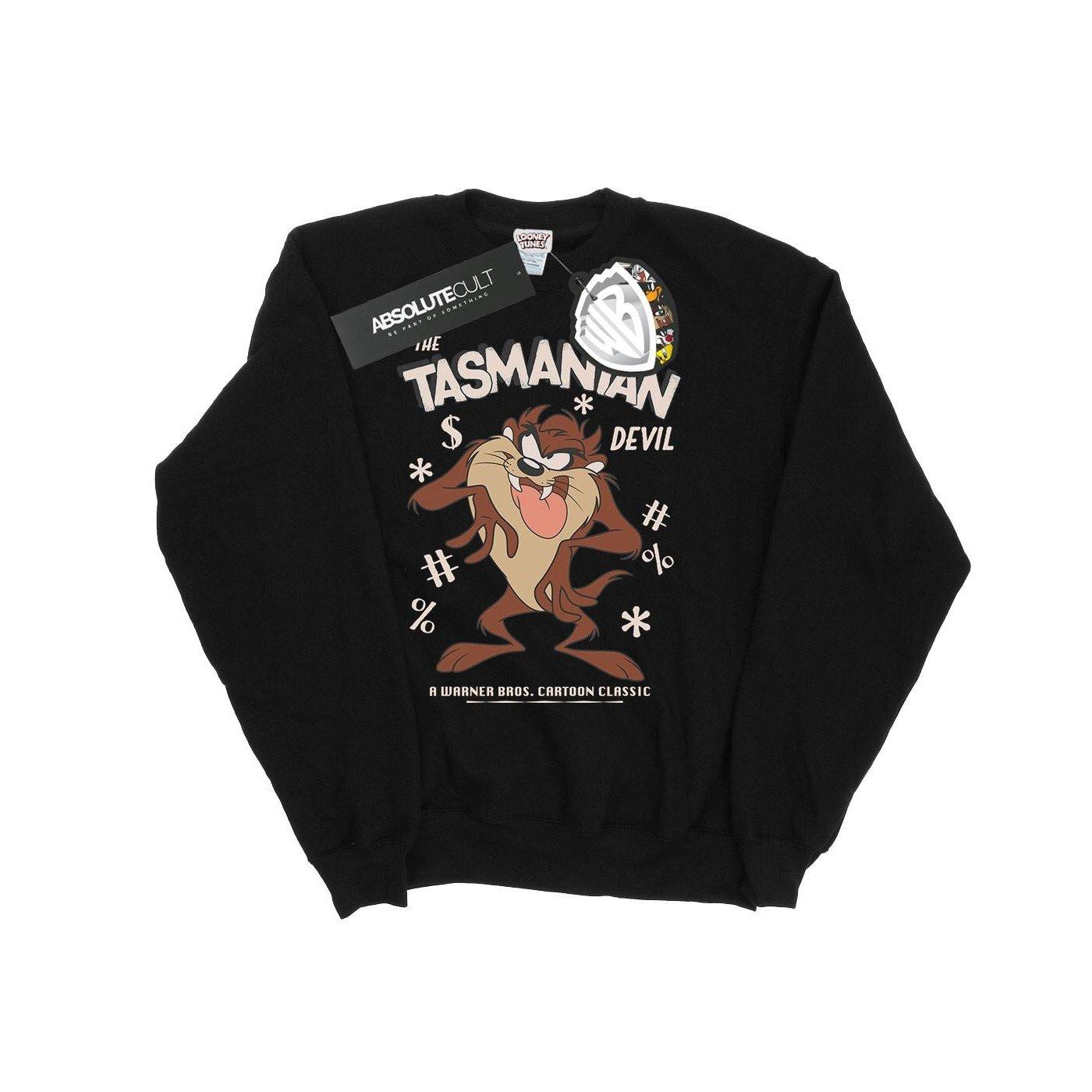 Sweatshirt Damen Schwarz M von LOONEY TUNES