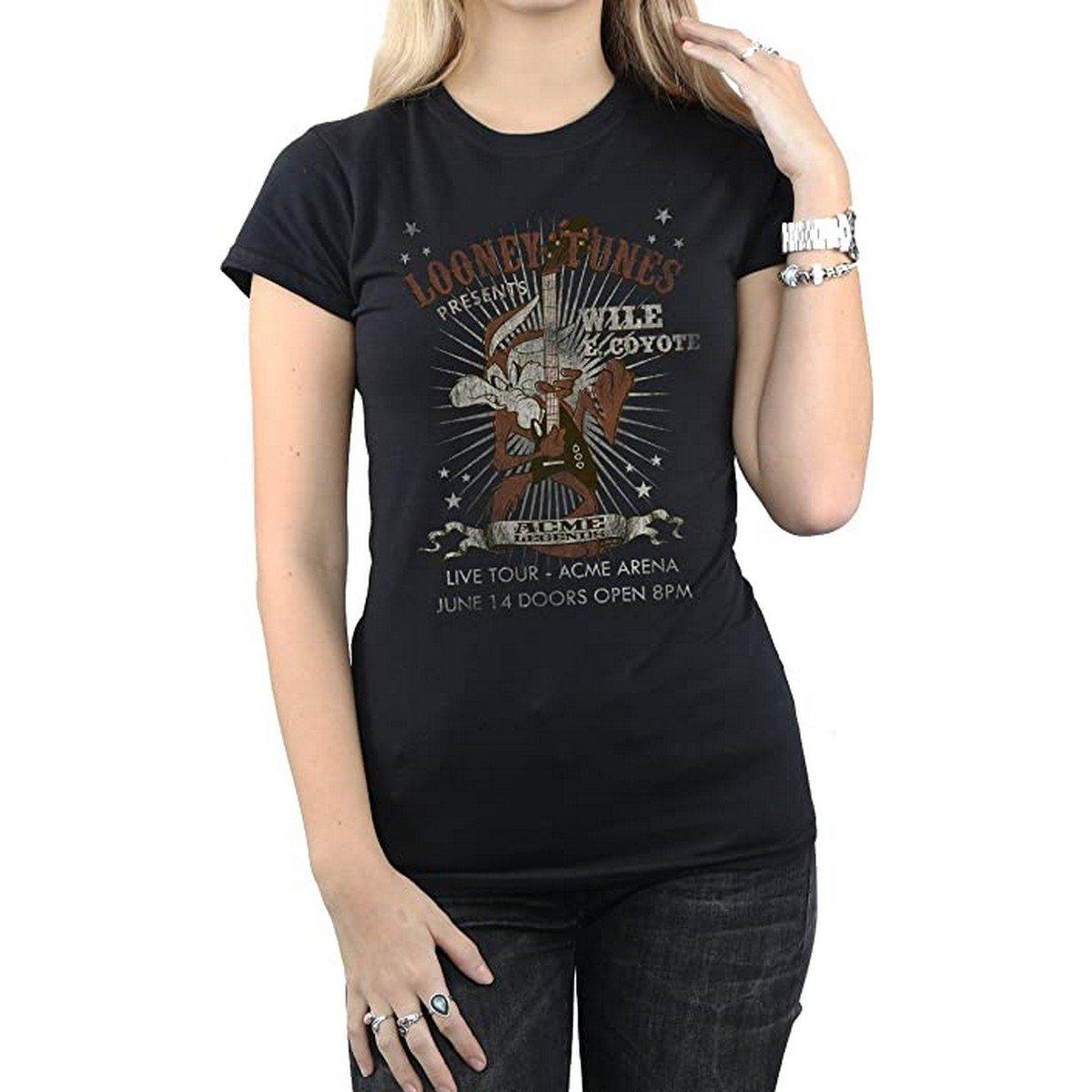 Tshirt Damen Schwarz S von LOONEY TUNES