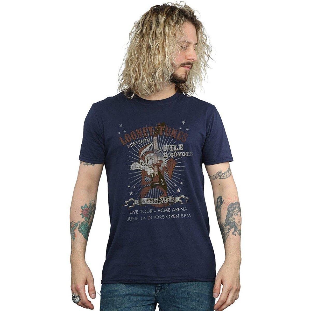 Tshirt Herren Marine XL von LOONEY TUNES