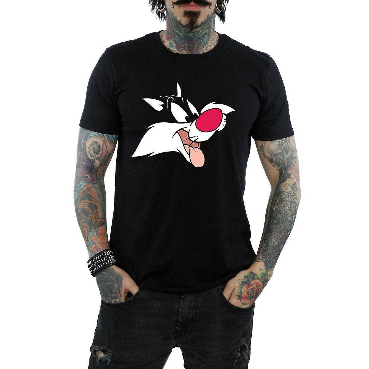 Tshirt Herren Schwarz XL von LOONEY TUNES