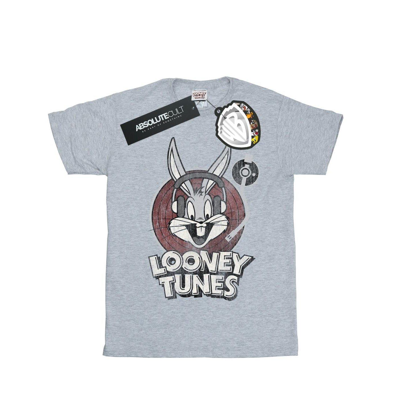 Tshirt Logo Damen Grau 3XL von LOONEY TUNES