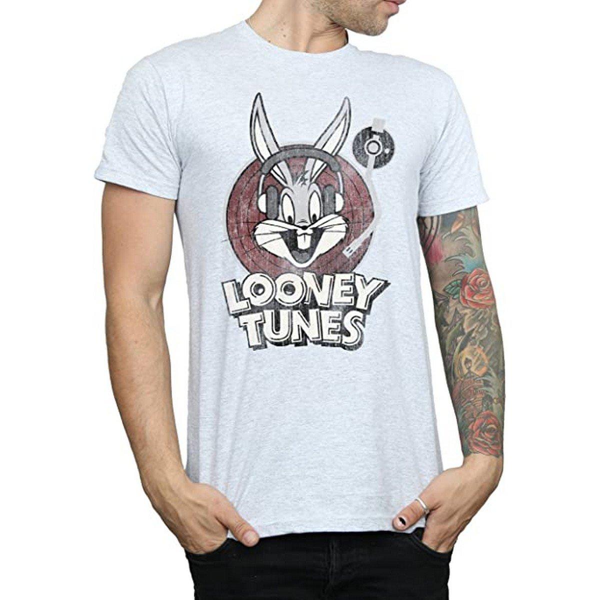 Tshirt Logo Herren Grau 3XL von LOONEY TUNES