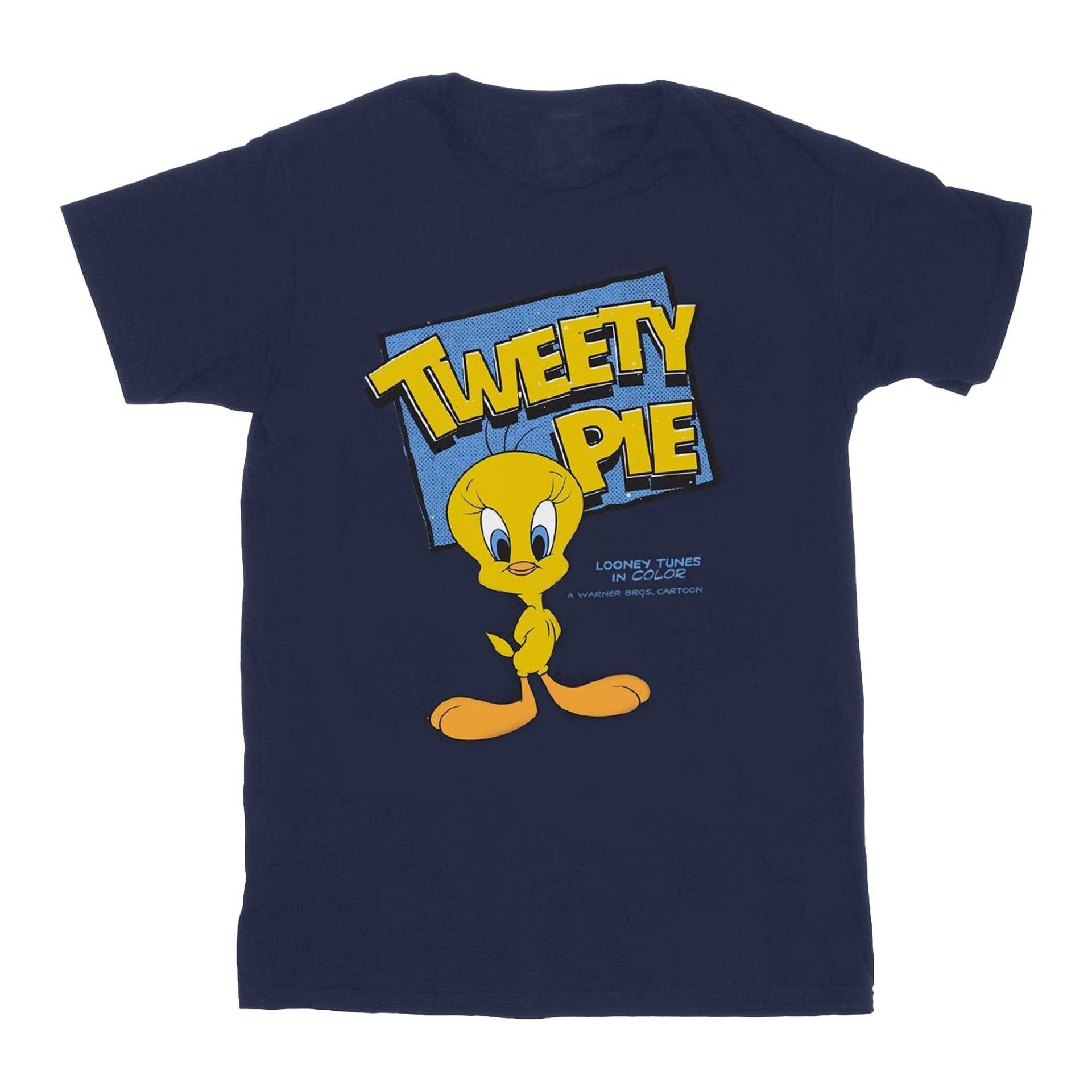 Tweety Pie Tshirt Unisex Marine 116 von LOONEY TUNES