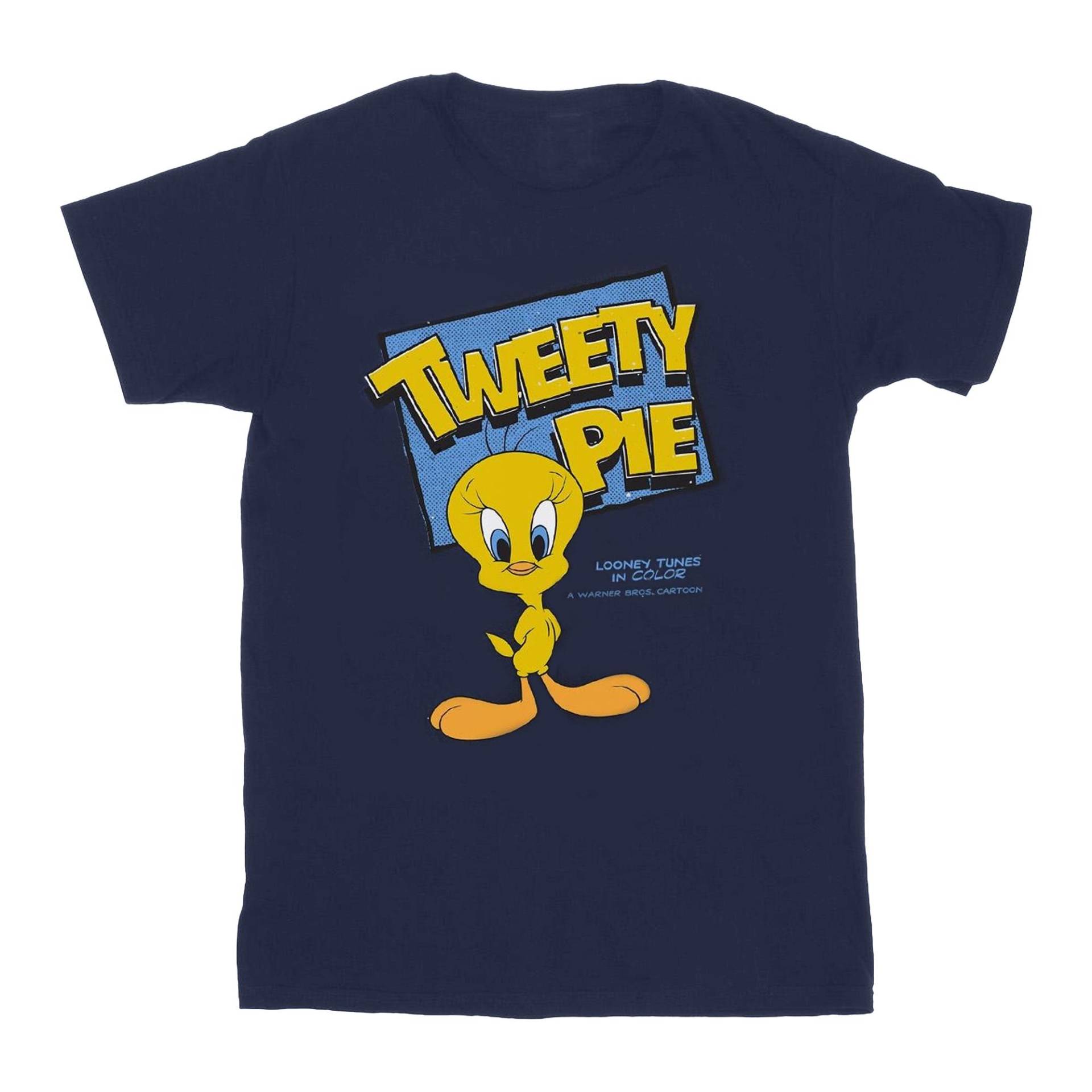 Tweety Pie Tshirt Unisex Marine 128 von LOONEY TUNES