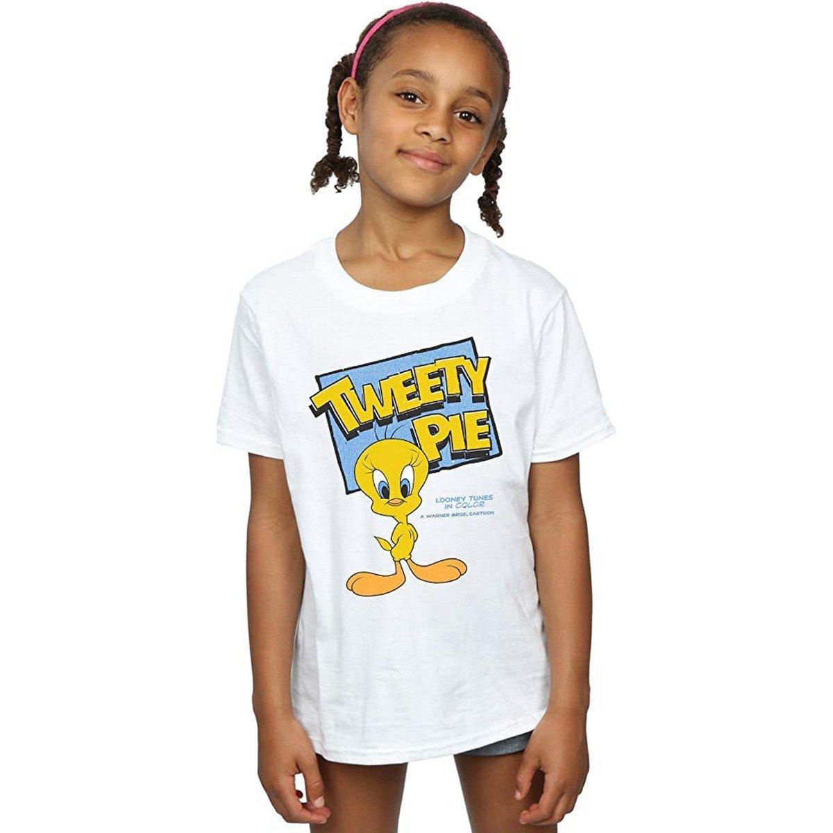 Tweety Pie Tshirt Unisex Weiss 116 von LOONEY TUNES