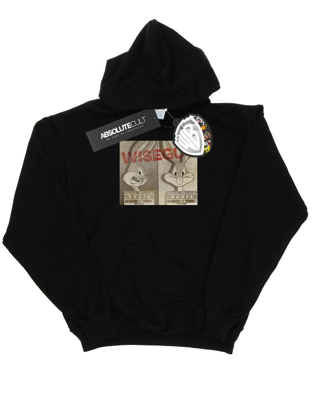 Wise Guy Kapuzenpullover Herren Schwarz L von LOONEY TUNES