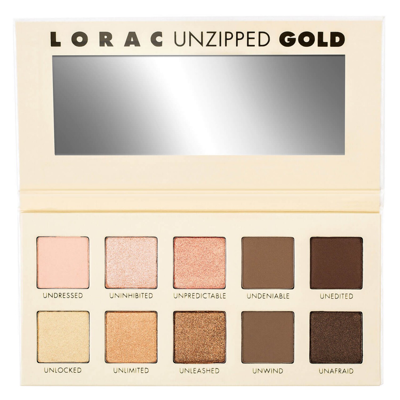 LORAC - Unzipped Gold Eyeshadow Palette & Eye Primer Set von LORAC