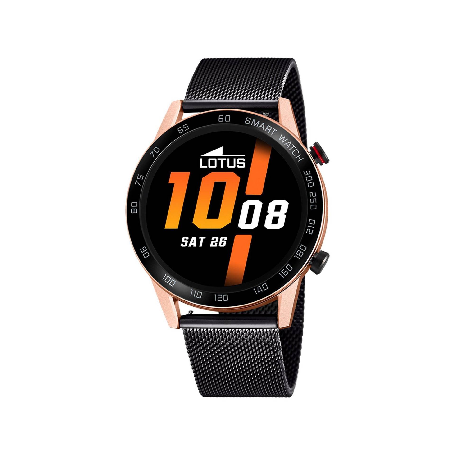 Smartwatch Display Herren Black 45mm von LOTUS