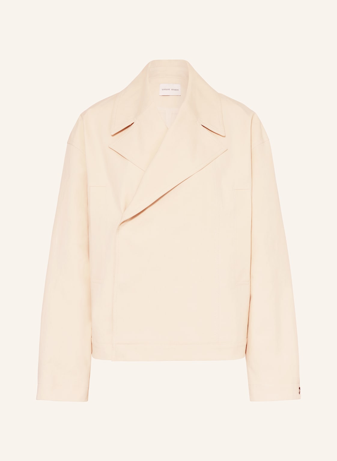 Loulou Studio Jacke Coen beige Loulou Studio Jacke Coen beige von LOULOU STUDIO