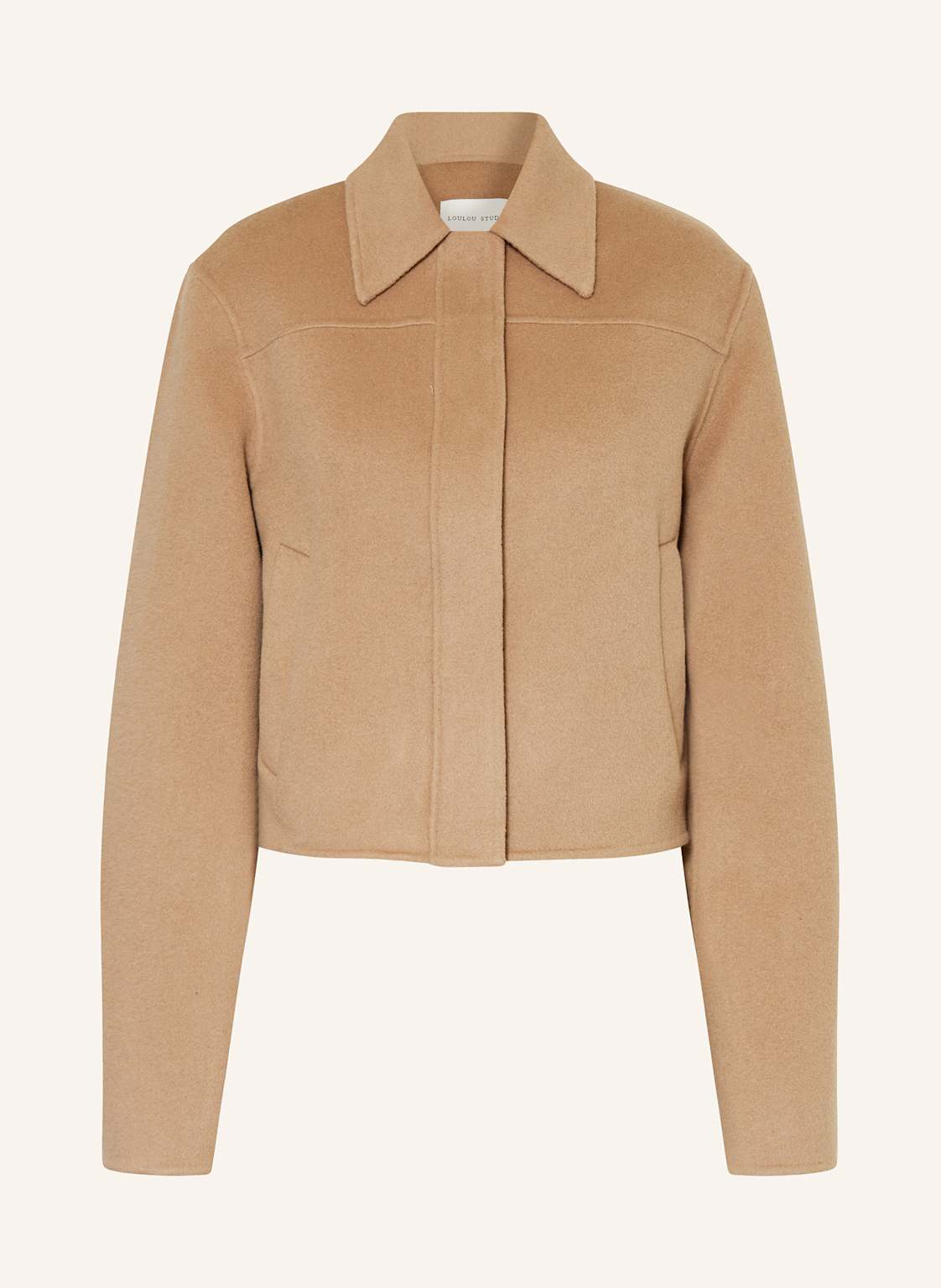 Loulou Studio Jacke Zhanna beige Loulou Studio Jacke Zhanna beige von LOULOU STUDIO